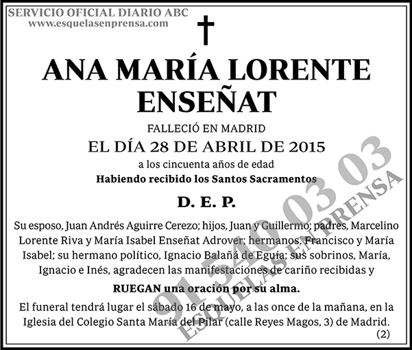 Ana María Lorente Enseñat